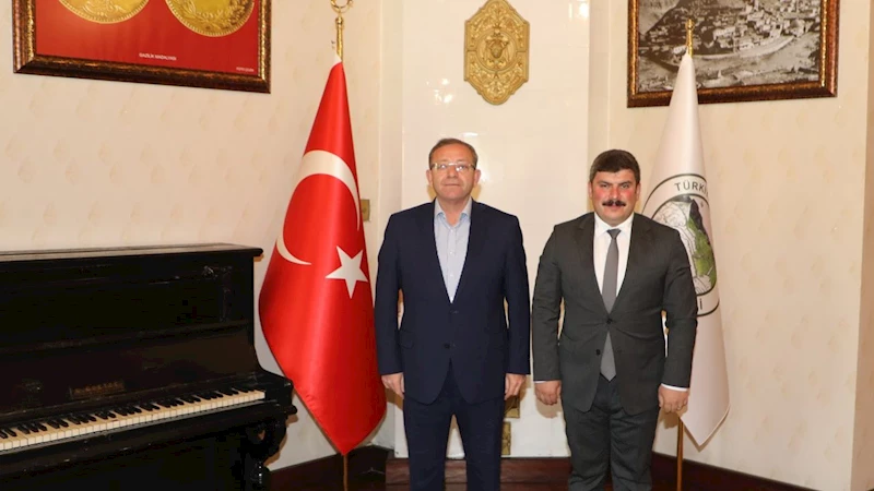 Vali Ziya Polat’tan Vali Yardımcısı Muhammed Enes Çıkrık’a veda ve teşekkür