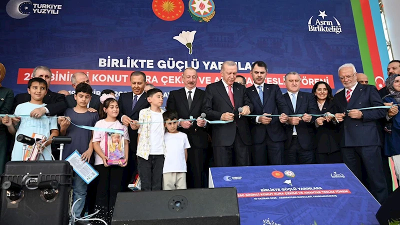 Kahramanmaraş’ta Azerbaycan Mahallesi açıldı: Tarihi kardeşliğin yeni sayfası