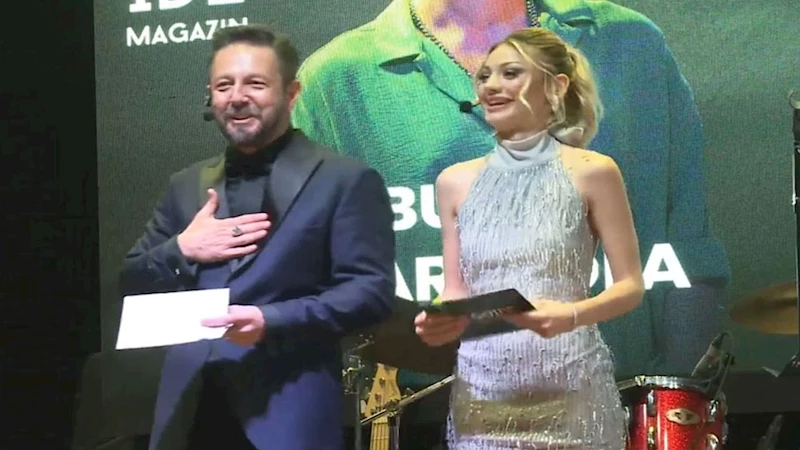 Vizyon Gecesi Ödülleri Nevide Çiçek ve Burak Sarımola