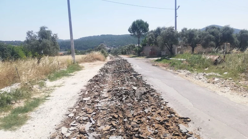 Muğla Büyükşehirden Yatağan’a 15 milyonluk ulaşım yatırımı