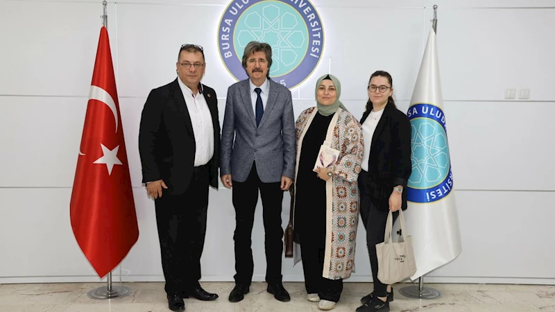 TDED Bursa Şubesinden Uludağ Üniversitesi rektörü Yılmaz