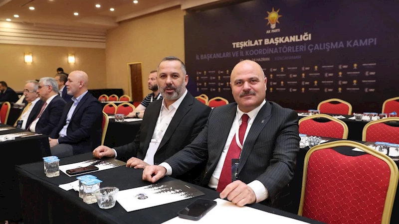 AK Parti Kars İl Başkanı Muammer Sancar, Kızılcahamam Kampı’nda