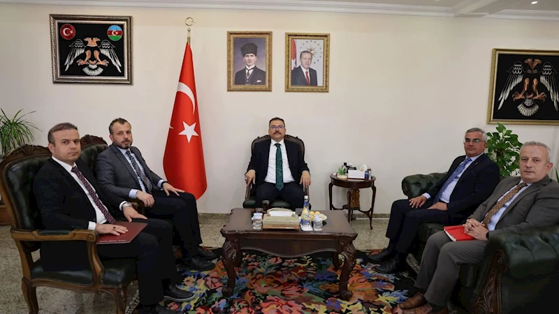 Tarım ve Çevre yetkililerinden Vali Ercan Turan’a ziyaret