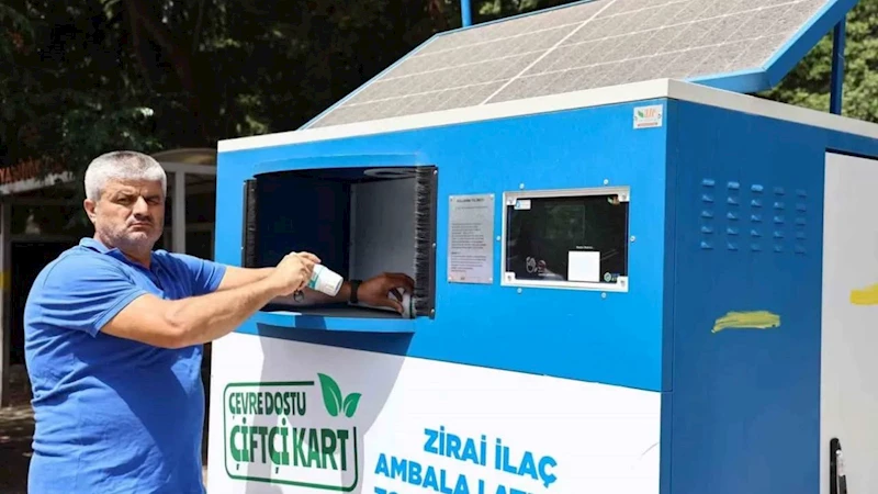 Antalya’da çiftçilere çevre dostu kart desteği