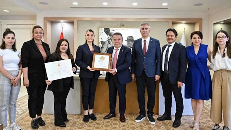 Cittaslow’dan Antalya’ya anlamlı ödül