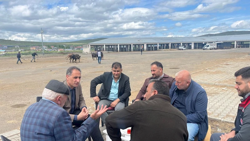 Kurban Bayramı Öncesi Kars Hayvan Pazarı