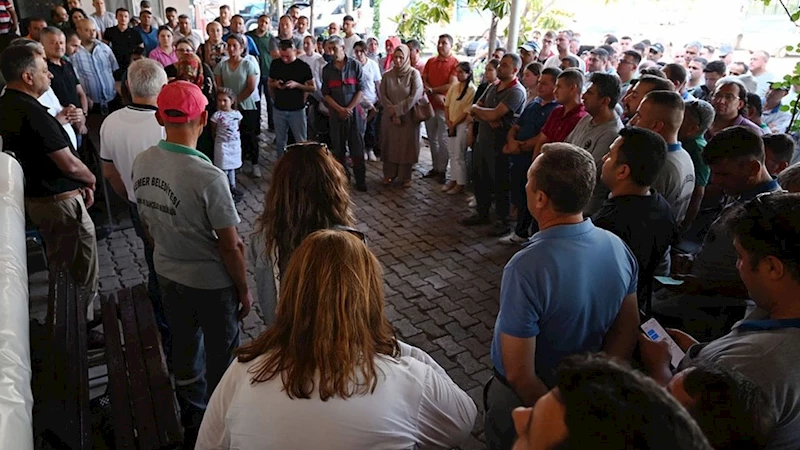 Kemer Belediyesinde bayramlaşma
