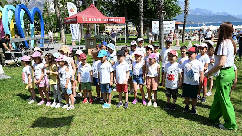 Kemer’de “Çevre Haftası” etkinlikleri devam ediyor