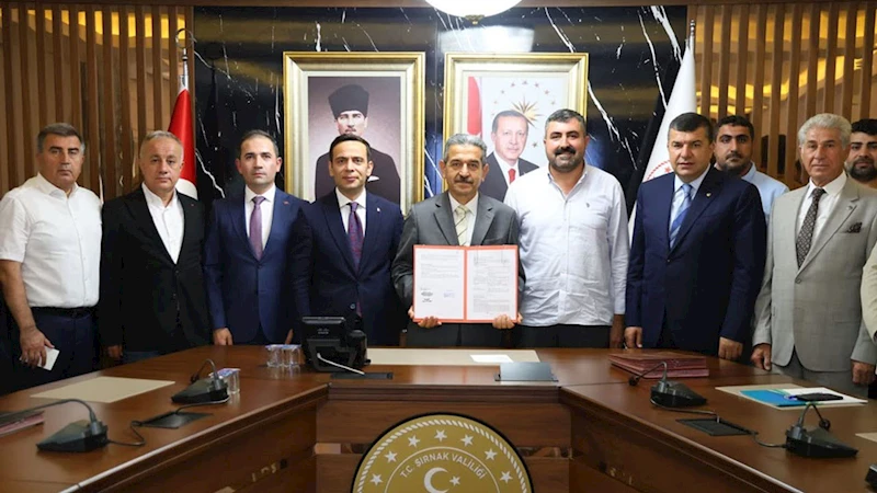 Silopi’de bin kişilik istihdam sağlayacak sera projesi başladı