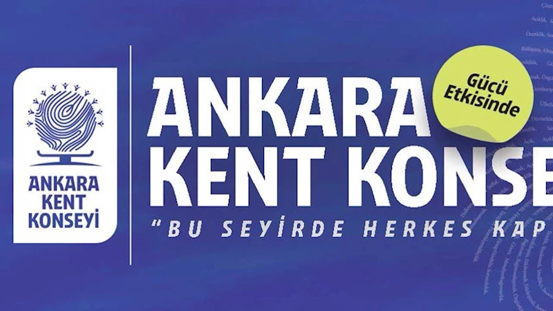 Ankara Kent Konseyinden bayram sonrası yoğun etkinlik takvimi