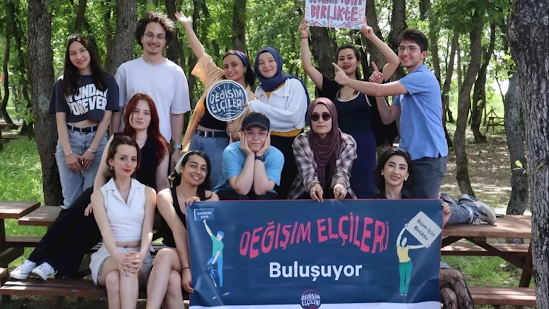 Samsun’un gençleri çevre için ses yükseltti! değişim elçileri Bafra’da buluştu