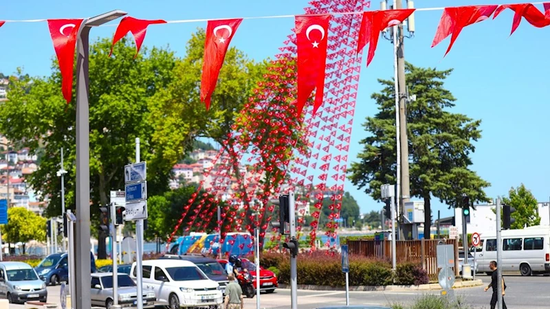 Ordu 15 Temmuz ruhuyla donandı