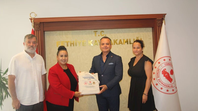 MuğlatürkTV ekibi Fethiye Kaymakamı Fatih Akkaya