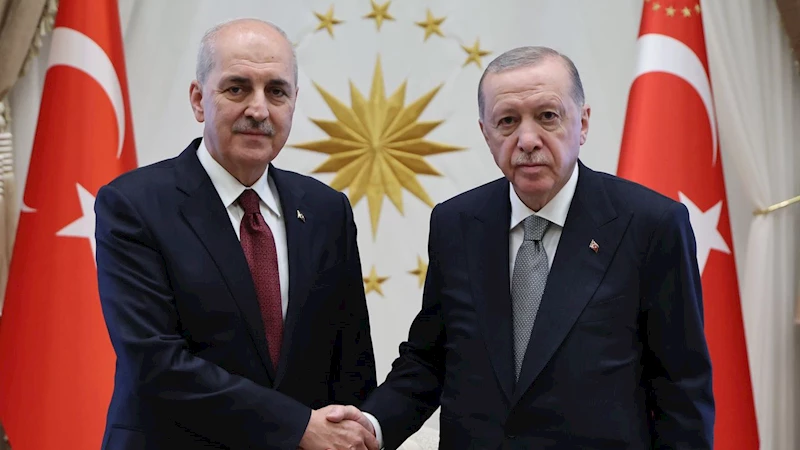 Erdoğan ve Kurtulmuş Beştepe