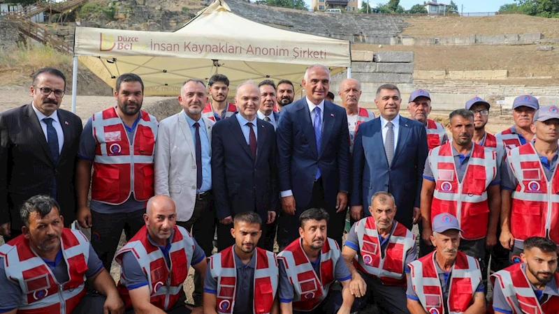 Kültür ve Turizm Turizm Bakanı Ersoy Düzce Konuralp