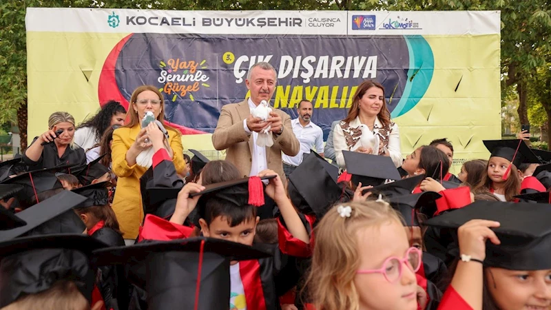 Lokomotif Çocuk Köyü’nde mezuniyet töreni: Büyükakın: “Burası hayata atılan ilk adım