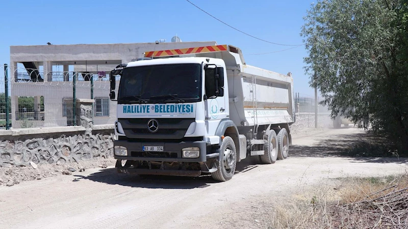 Kırsalda ulaşım rahatlıyor: Haliliye Belediyesi