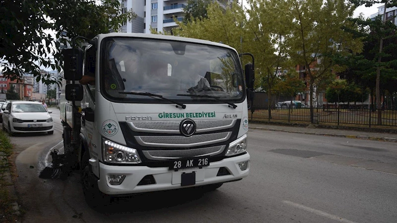 Giresun Belediyesi hizmete devam ediyor