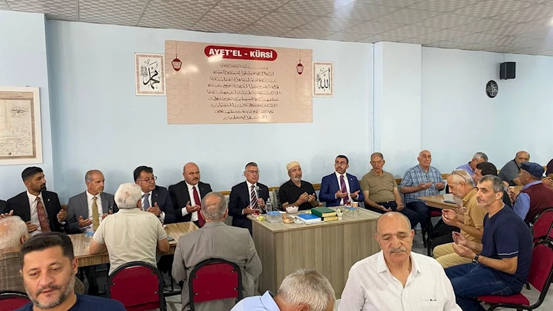 AK Parti TBMM Grup Başkanı Abdullah Güler, Kars TSO Başkanı Bozan
